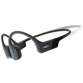 Shokz (ショックス) OpenRun Mini 骨伝導イヤホン ワイヤレスイヤホン オープンイヤー 【IP67防水防塵 DualPitch技術 8時間連続再生 Bluetooth 5.1】 耳を塞がない ながら聴き 軽量 マイク付き 自動ペアリング ランニング・スポーツ イヤホン マグネット式充電 技適認証済み