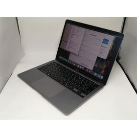【中古】Apple MacBook Air 13インチ M1(CPU:8C/GPU:7C) 8GB/256GB スペースグレイ MGN63J/A (M1・2020)【日本橋3】保証期間１ヶ月【ランクB】