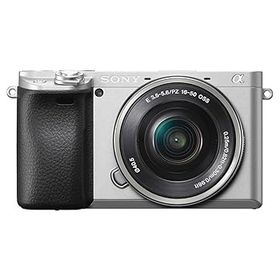 【中古】SONY(ソニー) APS-C ミラーレス一眼カメラ α6400 パワーズームレンズキット(同梱レンズ:SELP1650) シルバー ILCE-6400L S