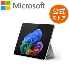 【Microsoft 公式ストア】Surface Pro（第 11 世代）5G対応 プラチナ Snapdragon X Elite / 16GB / 512GB OLED EP2-19203 Windows 11 Microsoft 365 Personal (24 か月版) / Office Home & Business 2024 オプション付