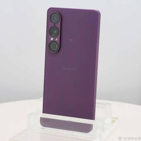 〔中古〕SONY(ソニー) Xperia 1 VII 512GB オーキッドパープル XQ-FS44V2JPCX0 SIMフリー〔198-ud〕