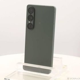 〔中古〕SONY(ソニー) Xperia 1 VII 256GB モスグリーン XQ-FS44 G1JPCX0 SIMフリー〔262-ud〕