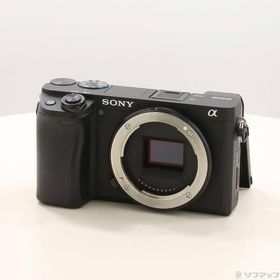 〔中古〕SONY(ソニー) 〔展示品〕 α6400 ボディ ブラック〔262-ud〕