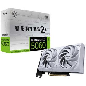 MSI GeForce RTX 5060 8G VENTUS 2X OC WHITE ［GeForce RTXシリーズ / 8GB］ GeForceRTX50608GVENTUS2XOCWHITE