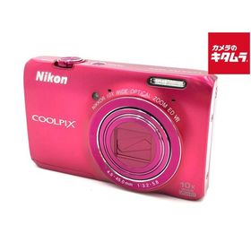 【中古】 【並品】 ニコン COOLPIX S6300 ファッションピンク