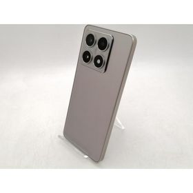 【中古】Xiaomi au 【SIMフリー】 Xiaomi 14T 12GB 256GB チタングレー XIG07【札幌南2条】保証期間１ヶ月【ランクA】