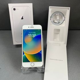 超美品 国内版 SIMフリー iPhone8 64GB シルバー色