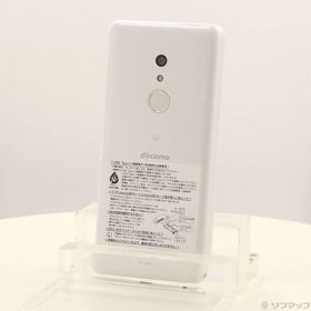 〔中古〕FUJITSU(富士通） arrows Be4 Plus 64GB ホワイト F-41B docomoロック解除SIMフリー〔305-ud〕