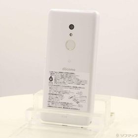 〔中古〕FUJITSU(富士通） arrows Be4 Plus 64GB ホワイト F-41B docomoロック解除SIMフリー〔196-ud〕