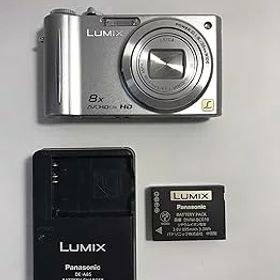 【中古】【39shop】パナソニック★デジタルカメラ ルミックス シルバー DMC-ZX3-S(非常に良い)