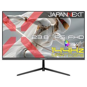 JAPANNEXT JN-Ei238G144F ゲーミング液晶ディスプレイ 23.8型/ 1920×1080/ HDMI×1、DP×1/ ブラック/ スピーカー…