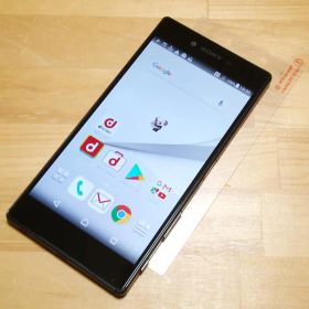 XPERIA Z5 Premium SO-03H(K)ガラス付 SIMロック解除