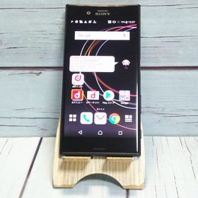 docomo Xperia XZs SO-03J BLACK ブラック 本体 白ロム SIMロック解除済み SIMフリー C610406