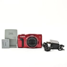＜良品＞ Canon PowerShot SX700 HS レッド｜光学30倍ズーム コンパクトデジタルカメラ｜液晶強め黄変あり｜外観極上美品
