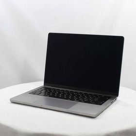 〔中古〕MacBook Pro 14.2-inch Late-2021 MKGP3J／A Apple M1 Pro 8コアCPU_14コアGPU 16GB SSD512GB スペースグレイ 〔26.3 Tahoe〕〔305-ud〕