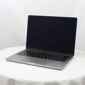 〔中古〕MacBook Pro 14.2-inch Late-2021 MKGP3J／A Apple M1 Pro 8コアCPU_14コアGPU 16GB SSD512GB スペースグレイ 〔26.3 Tahoe〕〔269-ud〕