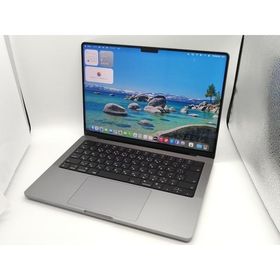 【中古】Apple MacBook Pro 14インチ M1 Pro(CPU:8C/GPU:14C) 16GB/512GB スペースグレイ MKGP3J/A (14インチ, 2021)【小倉駅前】保証期間１ヶ月【ランクB】