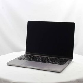 〔中古〕MacBook Pro 14.2-inch Late-2021 MKGP3J／A Apple M1 Pro 8コアCPU_14コアGPU 16GB SSD512GB スペースグレイ 〔26.3 Tahoe〕〔348-ud〕