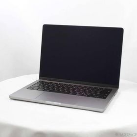 〔中古〕MacBook Pro 14.2-inch Late-2021 MKGP3J／A Apple M1 Pro 8コアCPU_14コアGPU 16GB SSD512GB スペースグレイ 〔26.3 Tahoe〕〔368-ud〕