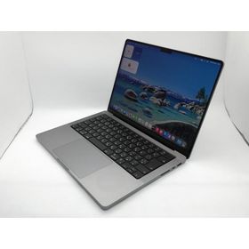 【中古】Apple MacBook Pro 14インチ M1 Pro(CPU:8C/GPU:14C) 16GB/512GB スペースグレイ MKGP3J/A (14インチ, 2021)【広島】保証期間１ヶ月【ランクB】
