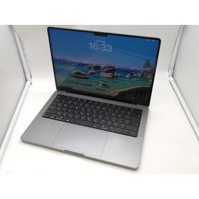 【中古】Apple MacBook Pro 14インチ M1 Pro(CPU:8C/GPU:14C) 16GB/512GB スペースグレイ MKGP3J/A (14インチ, 2021)【吉祥寺】保証期間１ヶ月【ランクB】