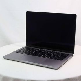 〔中古〕Apple(アップル) MacBook Pro 14.2-inch Late-2021 MKGP3J／A Apple M1 Pro 8コアCPU_14コアGPU 16GB SSD2TB スペースグレイ 〔26.3 Tahoe〕〔348-ud〕