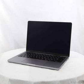 〔中古〕Apple(アップル) MacBook Pro 14.2-inch Late-2021 MKGP3J／A Apple M1 Pro 8コアCPU_14コアGPU 16GB SSD2TB スペースグレイ 〔26.3 Tahoe〕〔269-ud〕