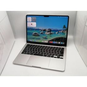 【中古】Apple MacBook Air 13インチ M2(CPU:8C/GPU:8C) 8GB/256GB シルバー MLXY3J/A (M2,2022)【大須アメ横】保証期間１ヶ月【ランクC】