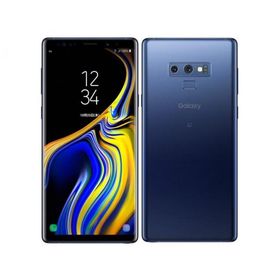 【平日14時まで当日出荷】au SCV40 Galaxy Note9 Ocean Blue ブルー simフリー
