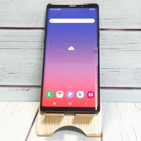 au SCV40 Galaxy Note9 ミッドナイトブラック 本体 白ロム SIMロック解除済み SIMフリー C153765