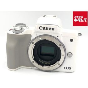 【中古】 【美品】 キヤノン EOS Kiss M ボディ ホワイト