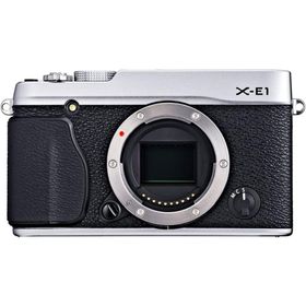 FUJIFILM レフカメラ X-E1 シルバー ボディ 良品 動作確認済み 1ヶ月保証付 高画質 小型軽量