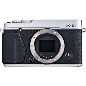 FUJIFILM レフカメラ X-E1 シルバー ボディ 良品 動作確認済み 1ヶ月保証付 高画質 小型軽量