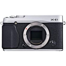 FUJIFILM レフカメラ X-E1 シルバー ボディ 良品 動作確認済み 1ヶ月保証付 高画質 小型軽量