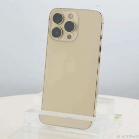 【中古】Apple(アップル) iPhone13 Pro 128GB ゴールド MLUH3J／A SIMフリー 【262-ud】