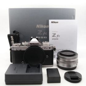 【シャッター回数：720回】Nikon Z fc レンズキット NIKKOR Z DX 16-50mm f/3.5-6.3 VR シルバー 〔NIKON Z マウント〕