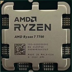 AMD Ryzen 7 7700 8C 16T 3.8GHz to 5.3GHz Socket AM5 Raphael 5NM 32MB 65W Jan 2023