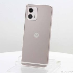 〔中古〕Motorola(モトローラ) moto g53y 5G 128GB ペールピンク MOSAD3 Y!mobile SIMフリー〔344-ud〕
