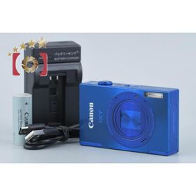 【中古】Canon キヤノン IXY 3 ブルー コンパクトデジタルカメラ