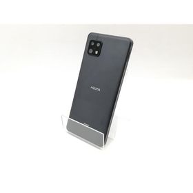 【中古】SHARP au 【SIMフリー】 AQUOS sense6s ブラック 4GB 64GB SHG07【熊本】保証期間１ヶ月【ランクC】