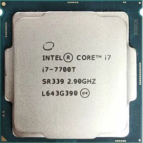 Intel Core i7-7700T 4C 8T 2.9GHz to 3.8GHz Socket 1151 Kaby Lake 14NM 8MB 35W Jan 2017