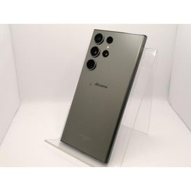 【中古】SAMSUNG docomo 【SIMフリー】 Galaxy S23 Ultra グリーン 12GB 256GB SC-52D【大須2】保証期間１ヶ月【ランクC】