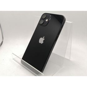 【中古】Apple docomo 【SIMロックあり】 iPhone 12 mini 128GB ブラック MGDJ3J/A【川崎駅前】保証期間１ヶ月【ランクC】