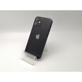 【中古】Apple docomo 【SIMロック解除済み】 iPhone 12 mini 128GB ブラック MGDJ3J/A【大阪堂島】保証期間１ヶ月【ランクC】