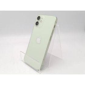 【中古】Apple docomo 【SIMロック解除済み】 iPhone 12 mini 64GB グリーン MGAV3J/A【ECセンター】保証期間１ヶ月【ランクB】