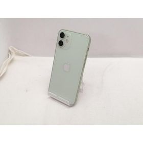 【中古】Apple docomo 【SIMロック解除済み】 iPhone 12 mini 64GB グリーン MGAV3J/A【仙台駅東口】保証期間１ヶ月【ランクB】