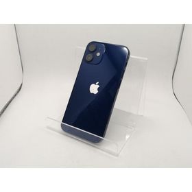 【中古】Apple SoftBank 【SIMロック解除済み】 iPhone 12 mini 64GB ブルー MGAP3J/A【川崎駅前】保証期間１ヶ月【ランクC】