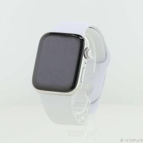 〔中古〕Apple(アップル) Apple Watch Series 4 GPS + Cellular 44mm ステンレススチールケース ホワイトスポーツバンド〔258-ud〕