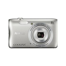 【中古】Nikon デジタルカメラ COOLPIX S3700 シルバー 光学8倍ズーム 2005万画素 S3700SL
