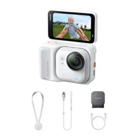 【長期保証付】Insta360 Insta360 GO ULTRA アークティックホワイト 4Kアクションカメラ 通常バンドル CINSABEA-GOUltra01 国内正規品